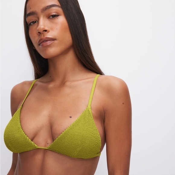 Good American Always Fits Triangle Bikini Top size 0 NWT - Picture 1 of 6